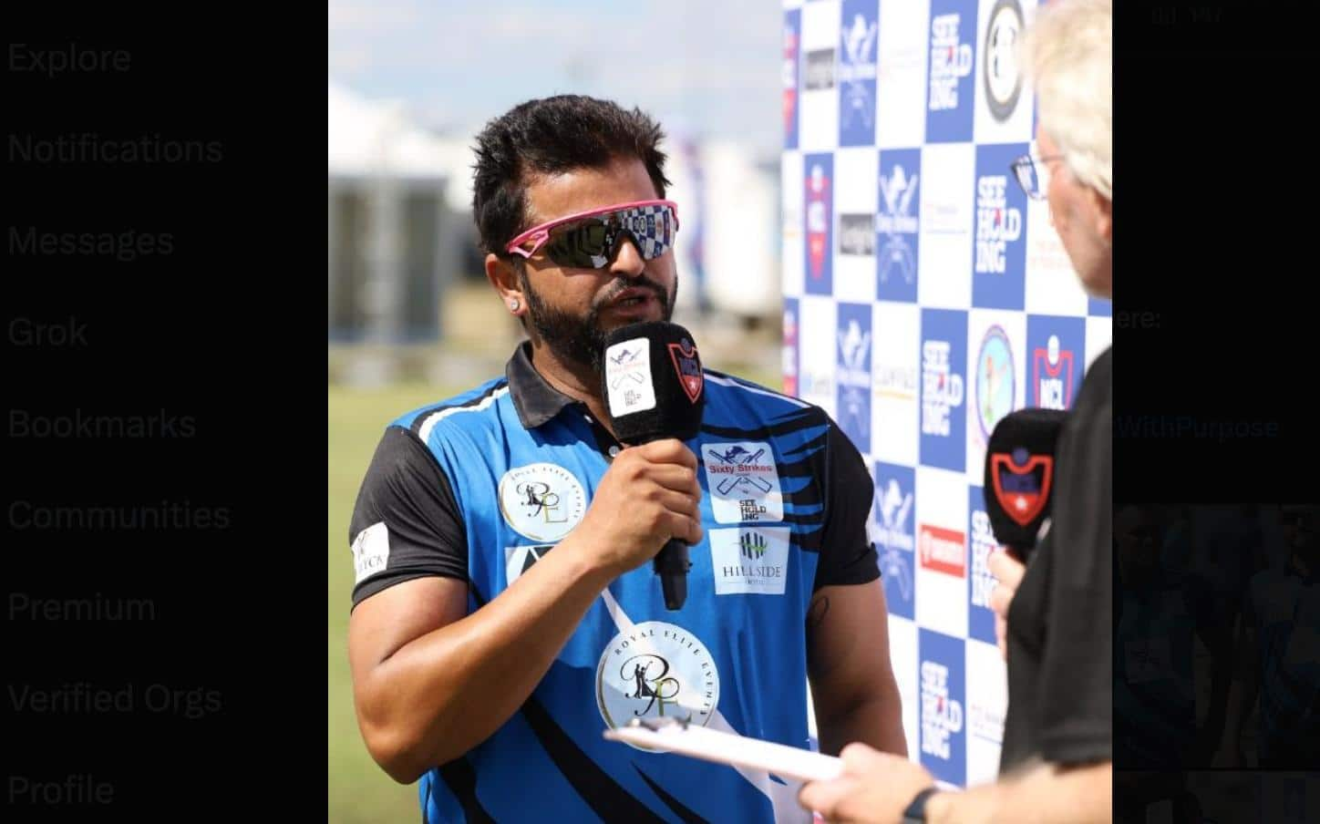 Suresh Raina, the captain of New York Lions [Source: @NCL_Cricket]
